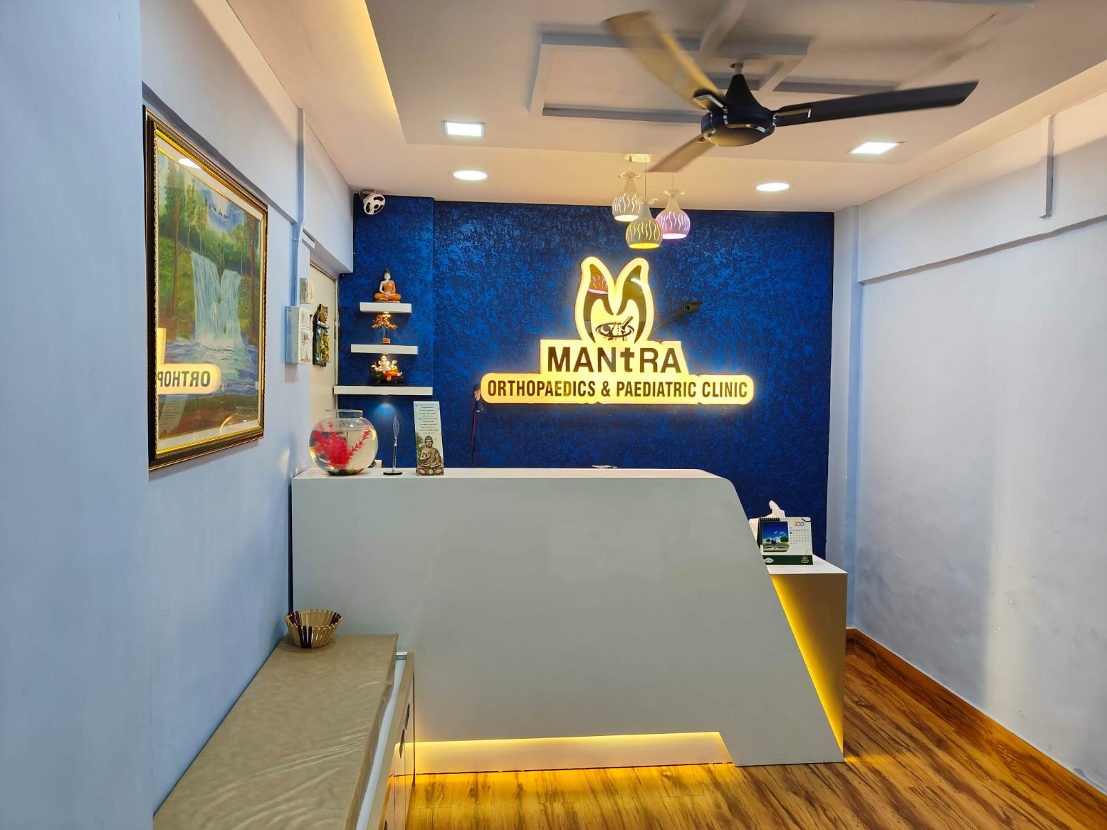 Reception at Mantra Clinic